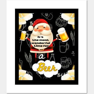 Celebrate the Most Wonderful Time of the Year with a Beer Posters and Art